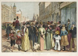 “The Block” in Collins Street, Melbour… Victoria - Melbourne