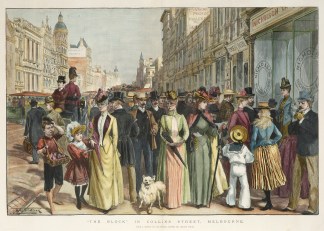 “The Block” in Collins Stree… Melbourne