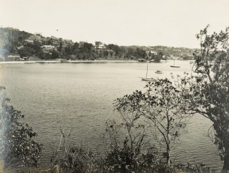 View of Double Bay, Sydney Harbour. Australian photographs