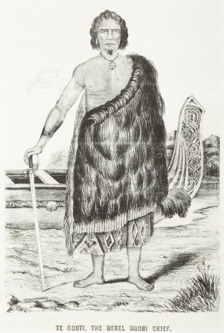 Te Kooti, The Rebel Maori Chief. NEW ZEALAND