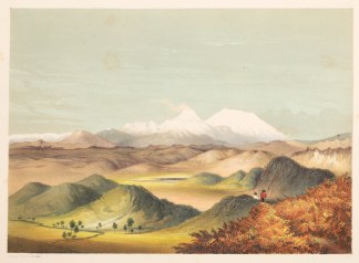 The Volcanic Region of Pumice Hills NEW ZEALAND