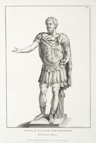 Statua di Pescennio Nero Imperatore. Figures & Statues