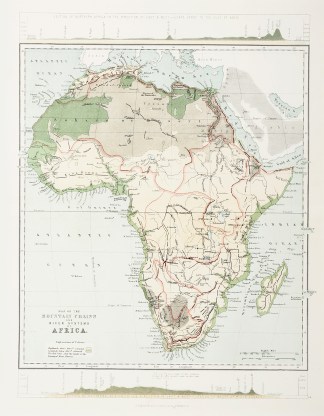 Map of the Mountain Chains and River Sys… Thematic