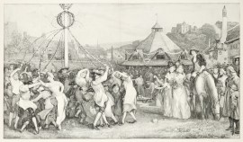 An Old English Custom: Dancing Round the Maypole o… BRITISH ISLES