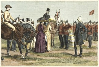 Our Colonial Defences. Lady Loch Present… MILITARY