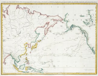 A chart of the Northern Pacific Ocean co… Canada A chart of the Northern Pacific Ocean co… Canada