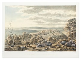 Top of Mount Lofty near Adelaide.