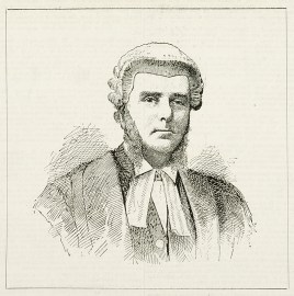 Mr. Julian E. Salomons, the new Chief Justice.