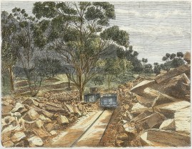 Entrance to the Adit of the N.S.W. Kerosene Shale and oil Company’s Mine, Hartley Vale NSW - Country Entrance to the Adit of the N.S.W. Kerosene Shale and oil Company's Mine, Hartley Vale