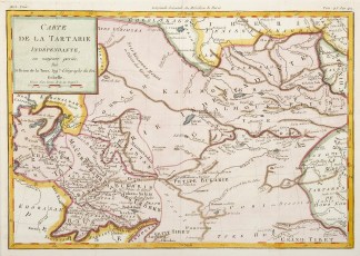 Carte de la Tartarie Independante.. South Asia