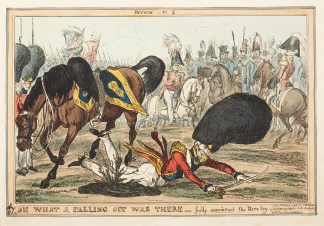 Oh what a falling off was there – … Satirical - English, French & Irish