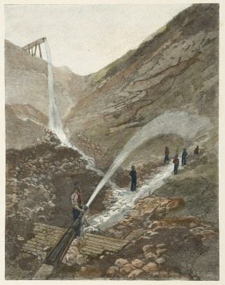 Hydraulic Mining in New South Wales. Australiana (General)