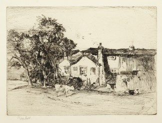 A Cumberland Farmhouse non-Australian Printmakers