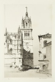 The Cathedral, Salamanca non-Australian Printmakers The Cathedral, Salamanca