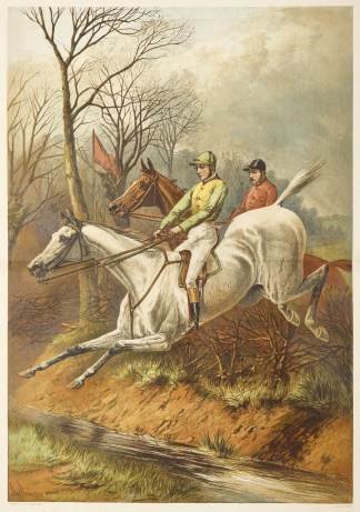 A Dual Leap. Equestrian