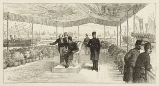 The Sha on the Mersey, at Liverpool. Iran (Persia) & Iraq