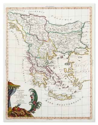 Turchia d’Europa Divisa Nelle sue … Balkans & Greece