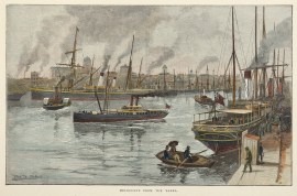 Melbourne from the Yarra.