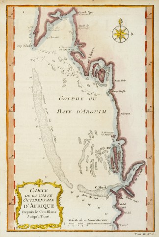 Carte de la Coste Occidentale D’Af… Africa Countries