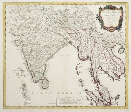 Les Indes Orientales, ou sont distingues les Empires et Royaumes qu’elles contiennent, tirees du Neptune Oriental. MAPS & GLOBES Les Indes Orientales, ou sont distingues les Empires et Royaumes qu'elles contiennent, tirees du Neptune Oriental.