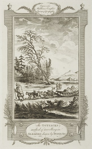 The Ostiacks method of travelling in Sle… Russia