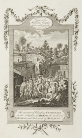 The manner of beheading Criminals in the Kingdom of Benin, the method of Riding, and their mode of Building.