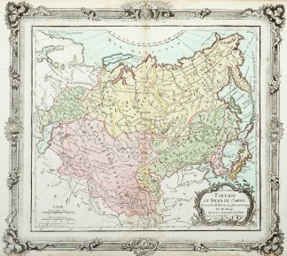 Grande Tartarie et Isles du Japon China