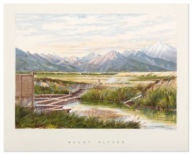 Mount Alford. South Island Mount Alford.