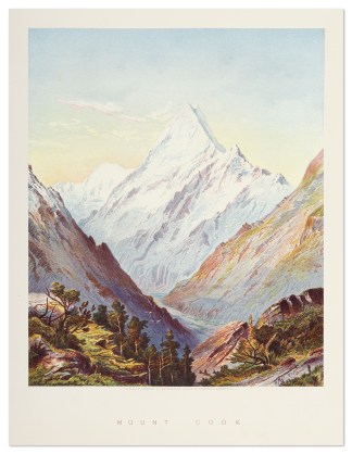 Mount Cook. NEW ZEALAND