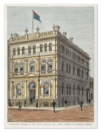 Melbourne Premises of the Union Mortgage and Agency Company of Australia Limited.