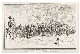 The Roll-Call. -The Return of the N.S.W.… SATIRICAL & COMICAL