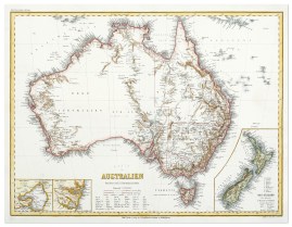 Karte von Australien Australia