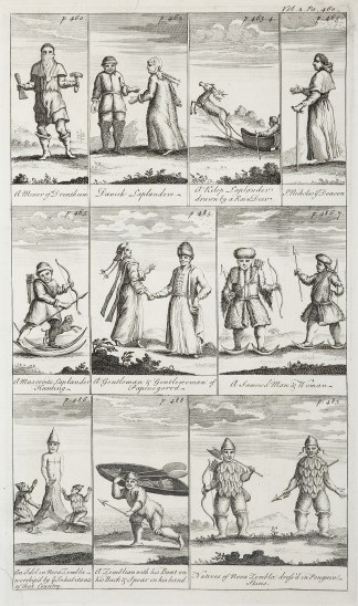 A miner of Drontheim. Danish Laplanders.… FASHION