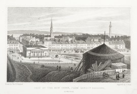 Part of the New Town, from Ramsey Gardens, Edinbur… Scotland