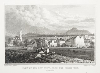 Part of the New Town, from the North Wes… Scotland