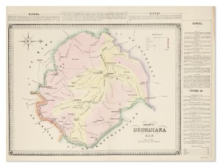 County of Georgiana N.S.W. New South Wales
