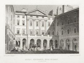 Royal Exchange, High Street. Edinburgh.