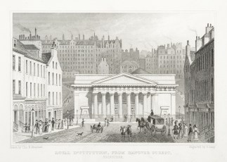 Royal Institution, from Hanover Street, … Scotland