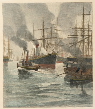 The Basin of the Yarra. Melbourne