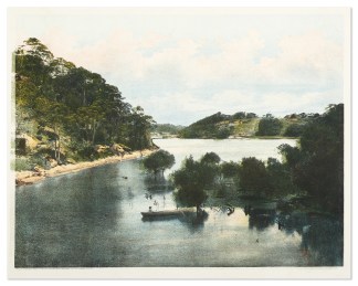 Lane Cove River Sydney - Antique Print from 1890