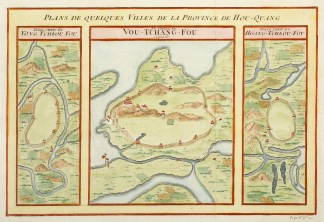 Plans de Quelques Villes de la Province … China Plans de Quelques Villes de la Province … China