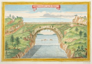 Pont Volant, tire de Kirker. China Pont Volant, tire de Kirker. China