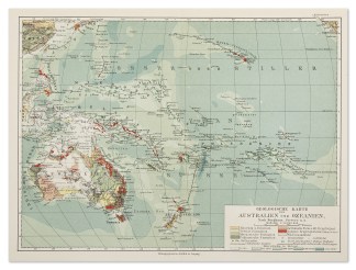 Geologische Karte von Australien und Oze… Australia (General)