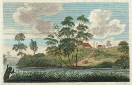 Saunderson's Farm, Looking down the River.