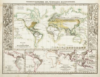 Verbreitungsbezirke Der Wichtigsten Kult… WORLD