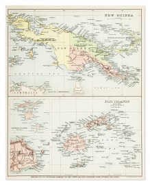 New Guinea. Fiji Islands. NEW ZEALAND