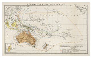 Volkerkarte von Ozeanien und Australasie… Australia (General)