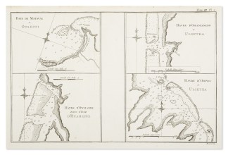 Matavia Bay in Otaheite.  Ohamaneno Harb… Polynesia