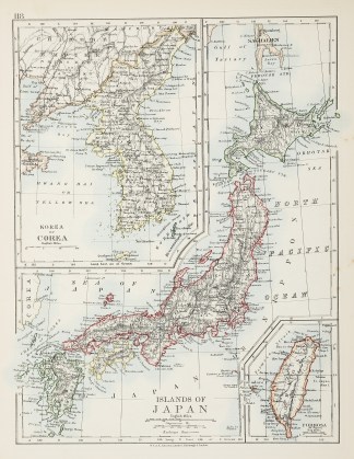 Islands of Japan. Japan