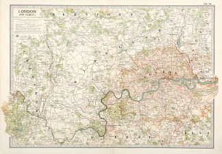 London and Vicinity. Town Plans